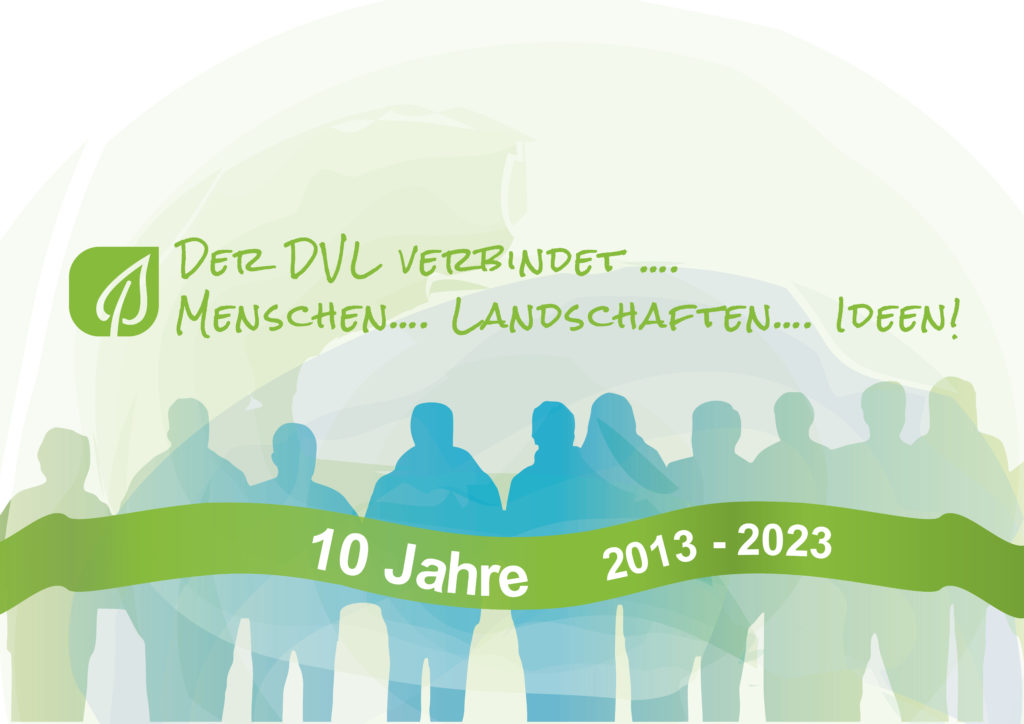 DVL Sachsen Logo – Menschenkette-Band